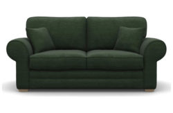 Heart of House Chedworth 2 Seater Fabric Sofa Bed - Forest